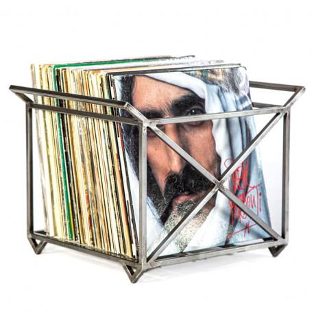 Контейнер з ручками для зберігання вінілових платівок