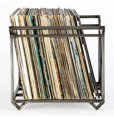 Контейнер з ручками для зберігання вінілових платівок