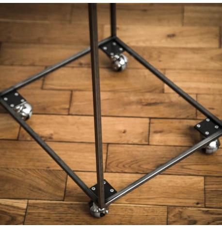 Контейнер для виниловых пластинок высокий (на колесиках)