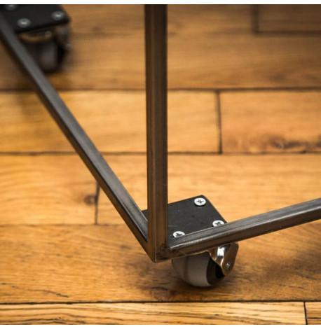 Контейнер для виниловых пластинок высокий (на колесиках)