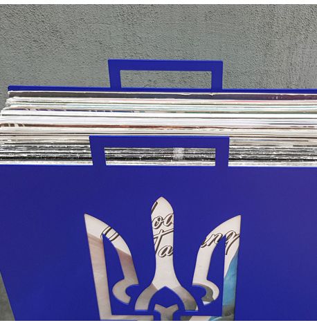 Контейнер для вінілових платівок Glory to Ukraine