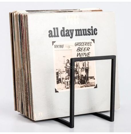 Подставка-дисплей для виниловых пластинок Gate (чёрная)