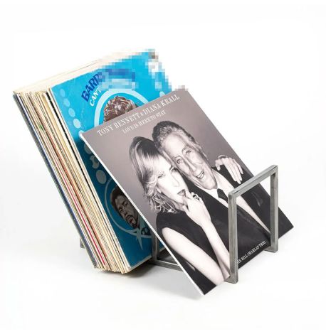 Підставка-дисплей для вінілових платівок Double gate (метал)