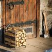 Металлическая дровница "Домик"