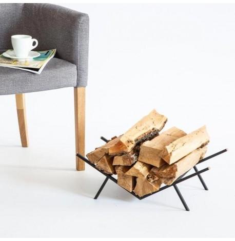 Стильная подставка для дров
