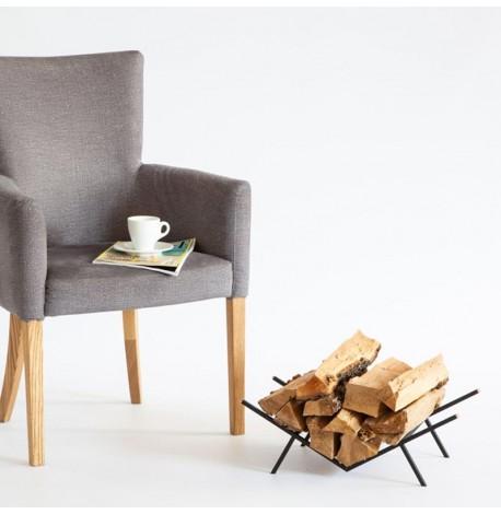 Стильная подставка для дров