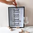 Копилка для винных пробок Good food Good wine