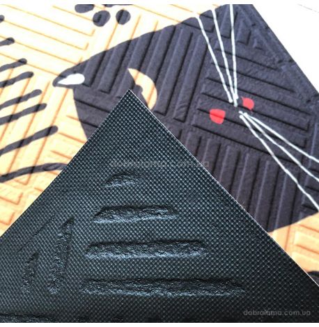 Килимок придверний "Витри лапки" (кіт)