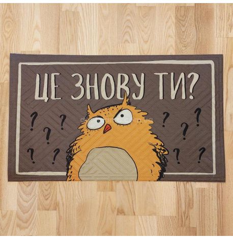 Коврик придверный "Це знову ти?"
