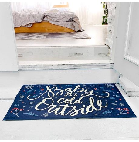 Коврик придверный Baby, it’s cold outside