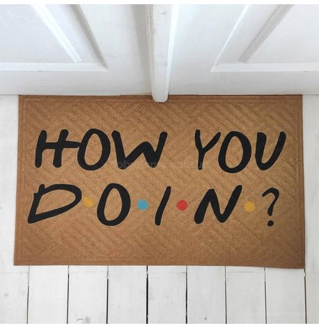Килимок придверний How you doin? (Friends)