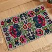 Килимок придверний «Квітковий візерунок»