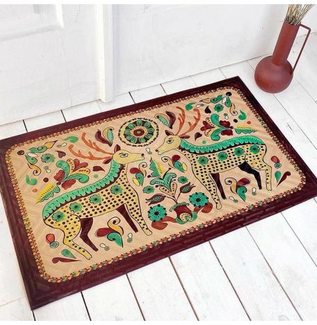 Килимок придверний «Олені»