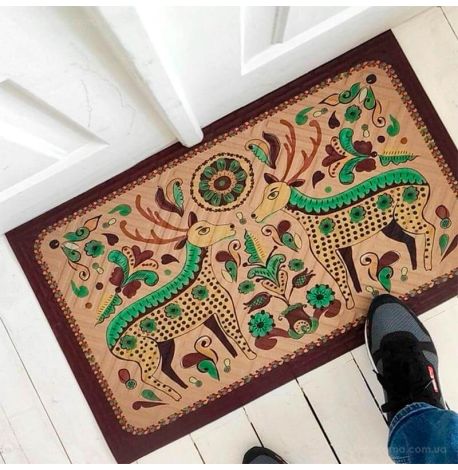 Килимок придверний «Олені»