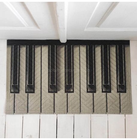 Килимок придверний «Піаніно»