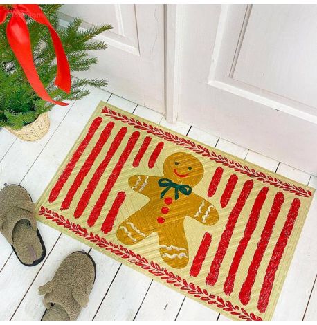 Коврик придверный «Пряничный человечек»