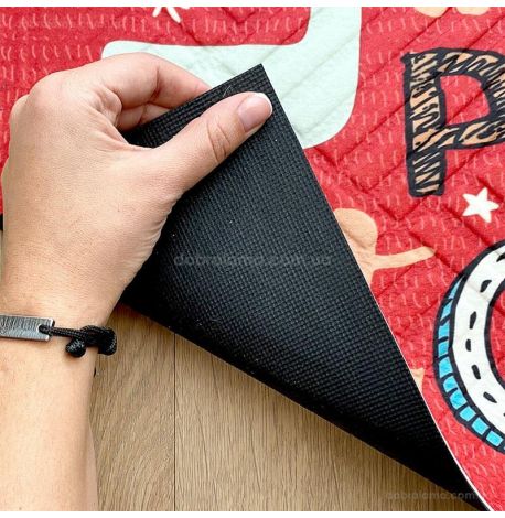 Килимок придверний Santa, please stop here