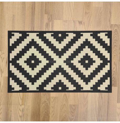 Коврик придверный "Геометрический ромб"