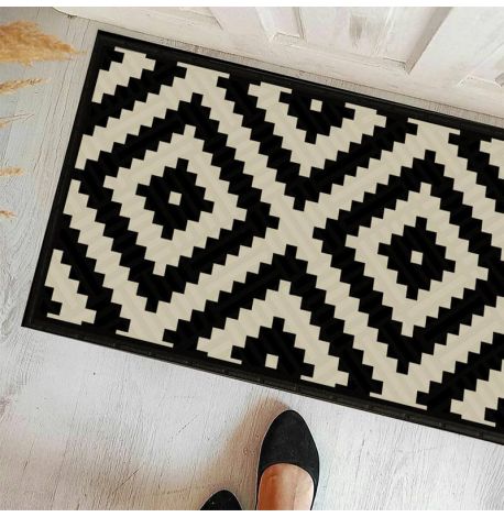 Коврик придверный "Геометрический ромб"