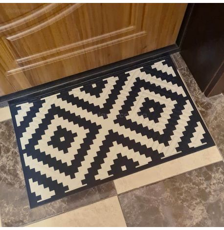 Коврик придверный "Геометрический ромб"