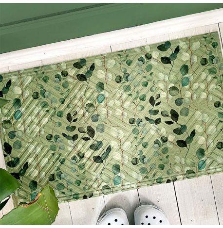 Коврик придверный «Листья»