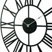 Большие настенные часы Cambridge Black (черные), 70 см