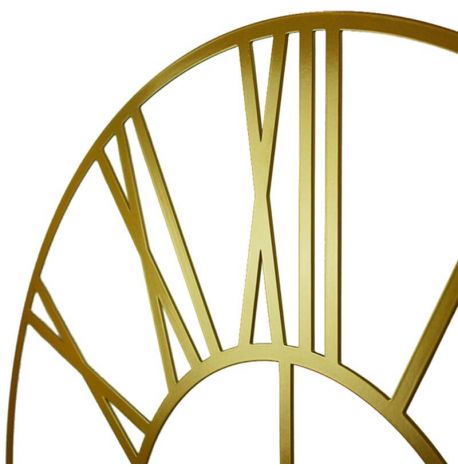 Великий настінний годинник Cambridge Bronze (бронзовий), 70 см