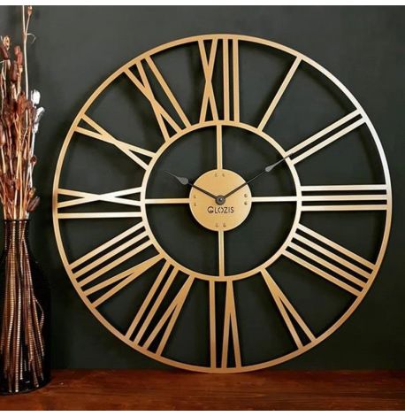 Великий настінний годинник Cambridge Bronze (бронзовий), 70 см