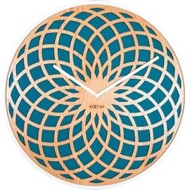 Настінний годинник Sun Small Turquoise, 35 см