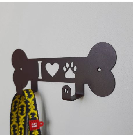 Настенная вешалка для поводков Pets