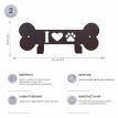 Настенная вешалка для поводков Pets