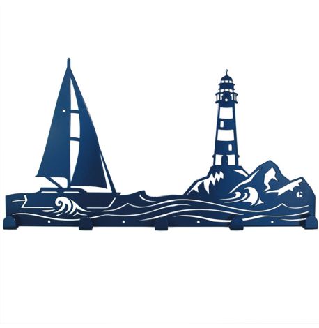 Настенная вешалка для одежды Sea, 50х26 см