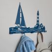Настенная вешалка для одежды Sea, 50х26 см