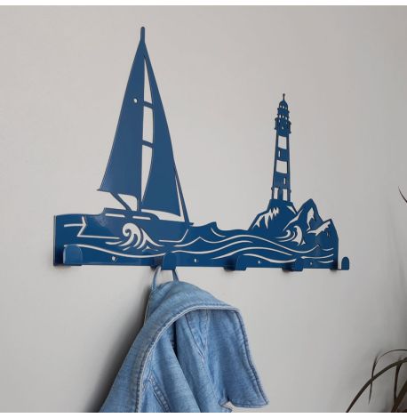 Настенная вешалка для одежды Sea, 50х26 см