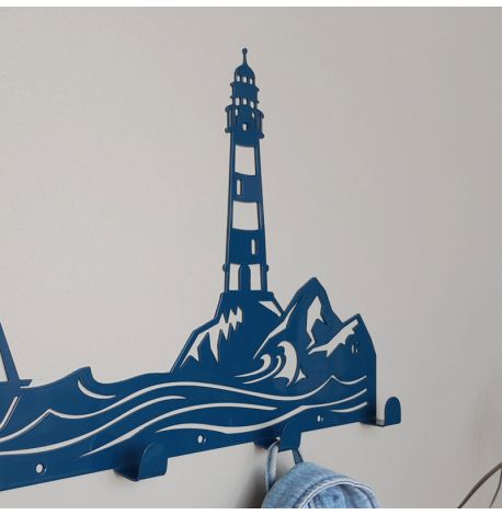 Настенная вешалка для одежды Sea, 50х26 см