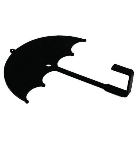 Настінний гачок для одягу Glozis Umbrella (чорний)