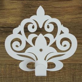 Настінний гачок для одягу Ajur White (білий)