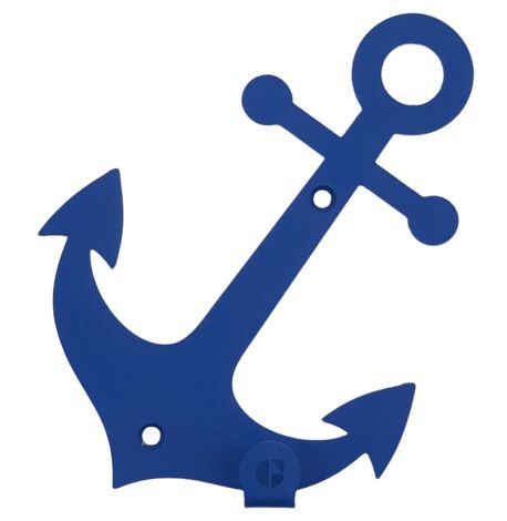 Настінний гачок для одягу Anchor (синій)