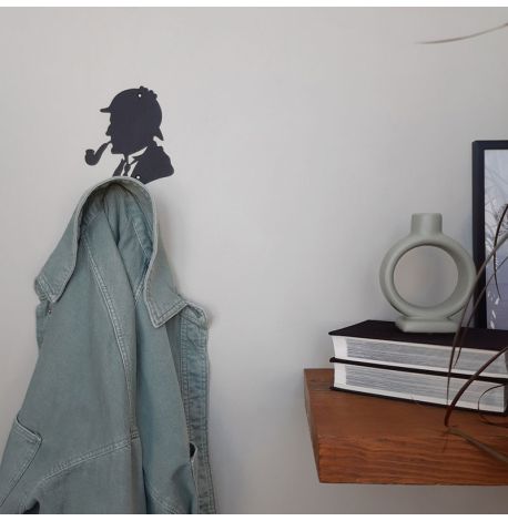 Настінний гачок для одягу Glozis Holmes (чорний)