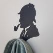 Настінний гачок для одягу Glozis Holmes (чорний)