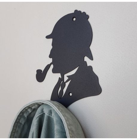 Настінний гачок для одягу Glozis Holmes (чорний)