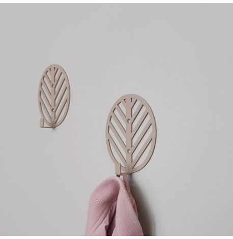 Настінний гачок для одягу Glozis Mod (бежевий)