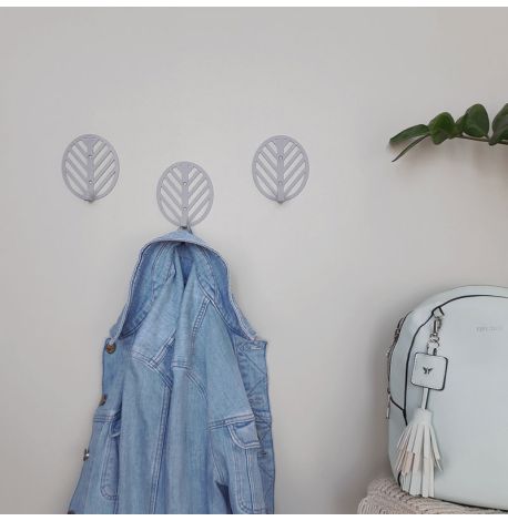 Настінний гачок для одягу Glozis Mod (сірий)