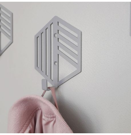 Настінний гачок для одягу Glozis Nod (сірий)