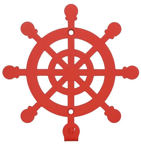 Настінний гачок для одягу Wheel (червоний)