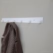Настінна вішалка для одягу Glozis Urban 60 (біла), 60х5 см