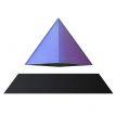 Левитирующая пирамида Flyte Py Black-Iridescent (с подсветкой)