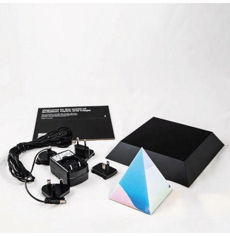 Левитирующая пирамида Flyte Py Black-Iridescent (с подсветкой)