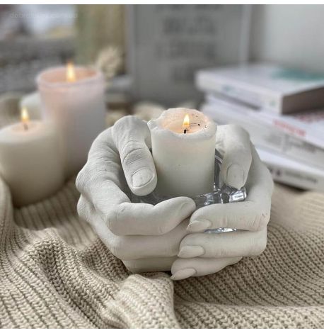 Набор для создания 3D-слепка рук «Для двоих»