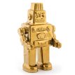 Порцелянова статуетка Seletti My Robot (золотиста), 30 см
